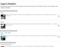 Tablet Screenshot of logansmeadow.blogspot.com