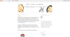 Desktop Screenshot of boygirlrabbit.blogspot.com