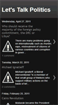 Mobile Screenshot of discusspoliticalissues.blogspot.com