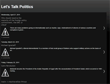 Tablet Screenshot of discusspoliticalissues.blogspot.com