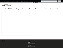 Tablet Screenshot of black-damask.blogspot.com