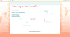 Desktop Screenshot of eweniquebordercollie.blogspot.com