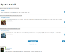 Tablet Screenshot of mysexscandal.blogspot.com