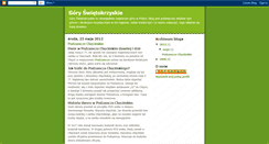 Desktop Screenshot of goryswietokrzyskie.blogspot.com