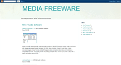 Desktop Screenshot of mediafreeware.blogspot.com