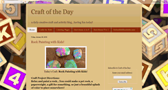 Desktop Screenshot of craftdaily.blogspot.com