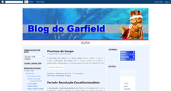 Desktop Screenshot of blogdo-garfield.blogspot.com