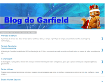 Tablet Screenshot of blogdo-garfield.blogspot.com