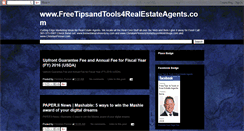 Desktop Screenshot of freetipsandtools4realestateagents.blogspot.com