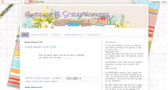 Desktop Screenshot of buzzingbscrapbookers.blogspot.com