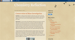 Desktop Screenshot of chemistryreflectionmcarlson.blogspot.com