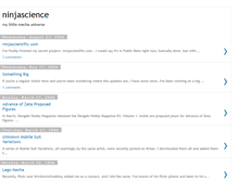 Tablet Screenshot of ninjascience.blogspot.com