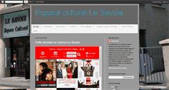 Desktop Screenshot of cinesavoie.blogspot.com