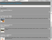 Tablet Screenshot of cinesavoie.blogspot.com