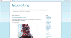 Desktop Screenshot of fatboybiking.blogspot.com