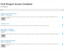 Tablet Screenshot of clubpenguinaccesocompleto.blogspot.com
