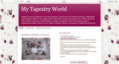 Desktop Screenshot of mytapestryworld.blogspot.com