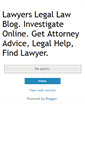 Mobile Screenshot of lawyersdirect.blogspot.com