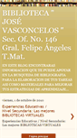 Mobile Screenshot of bibliotecasec146josevasconcelos.blogspot.com