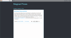 Desktop Screenshot of dean-magicalprices.blogspot.com