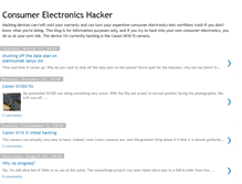 Tablet Screenshot of consumerelectronicshacker.blogspot.com