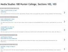 Tablet Screenshot of mediastudieshunter.blogspot.com