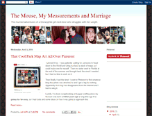 Tablet Screenshot of mousemeasurementsandmarriage.blogspot.com