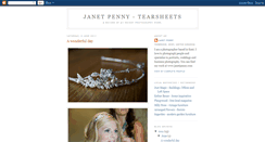 Desktop Screenshot of janetpennytearsheets.blogspot.com