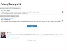 Tablet Screenshot of biomegnatik.blogspot.com