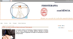 Desktop Screenshot of fisioterapiaconciencia.blogspot.com