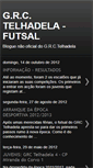 Mobile Screenshot of futsal-telhadela.blogspot.com