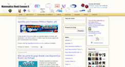 Desktop Screenshot of matematicauneb.blogspot.com
