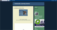 Desktop Screenshot of communitylearningcentres.blogspot.com