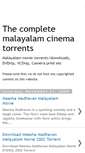 Mobile Screenshot of malayalamcinematorrents.blogspot.com