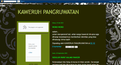 Desktop Screenshot of kaweruhpangruwatan.blogspot.com