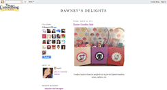 Desktop Screenshot of dawneys-delights.blogspot.com