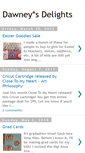 Mobile Screenshot of dawneys-delights.blogspot.com