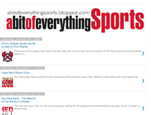 Tablet Screenshot of abitofeverythingsports.blogspot.com