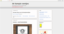 Desktop Screenshot of kampieoentjes.blogspot.com