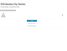 Tablet Screenshot of gta-konoha.blogspot.com