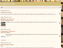 Tablet Screenshot of cedarfortpr.blogspot.com