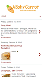 Mobile Screenshot of ababycarrot.blogspot.com