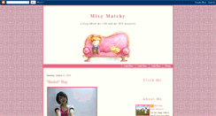 Desktop Screenshot of mixymatchy-2205.blogspot.com