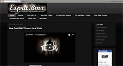 Desktop Screenshot of esprit-bmx.blogspot.com