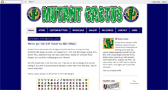 Desktop Screenshot of mutantcactusblogs.blogspot.com