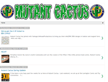 Tablet Screenshot of mutantcactusblogs.blogspot.com