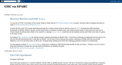 Desktop Screenshot of ghcsparc.blogspot.com