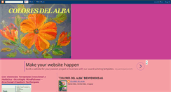 Desktop Screenshot of colores-del-alba.blogspot.com