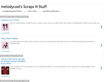 Tablet Screenshot of melodycoolscraps.blogspot.com