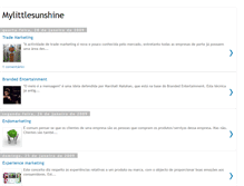 Tablet Screenshot of mylittlesunshine6.blogspot.com